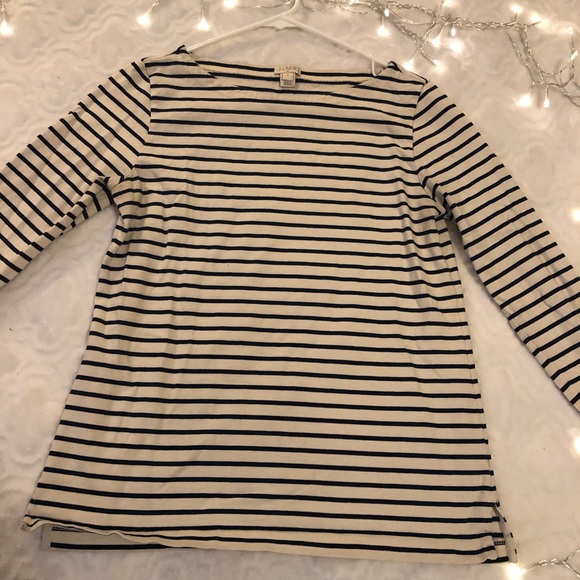 J Crew lot of 2 stripe shirts size small - Picture 2 of 5